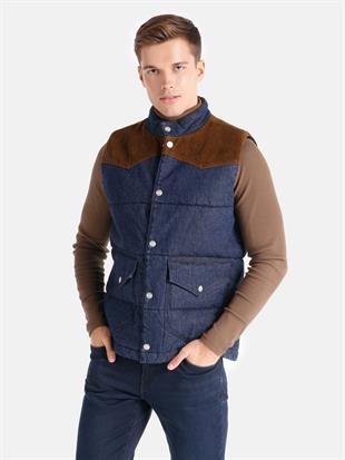 DENIM ERKEK YELEK Regular Fit