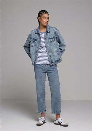 DENIM KADIN JEAN PANTOLON 884 LAUREN Straight Fit