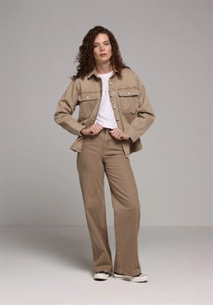 DENIM KADIN JEAN PANTOLON 970 BERRY Regular Fit