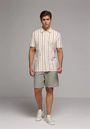 DOKUMA ALT ERKEK ŞORT Regular Fit