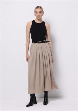 DOKUMA ALT KADIN ETEK Maxi Length