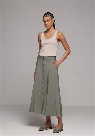 DOKUMA ALT KADIN ETEK Maxi Length