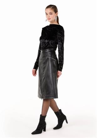 DOKUMA ALT KADIN ETEK Midi