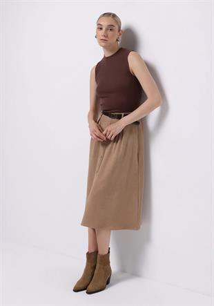 DOKUMA ALT KADIN ETEK Midi