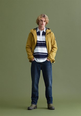 DOKUMA DIŞ ERKEK YAĞMURLUK Regular Fit