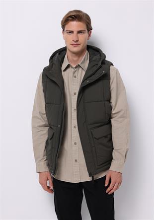 DOKUMA DIŞ ERKEK YELEK Regular Fit