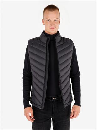DOKUMA DIŞ ERKEK YELEK Regular Fit