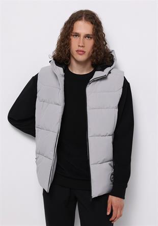 DOKUMA DIŞ ERKEK YELEK Slim Fit