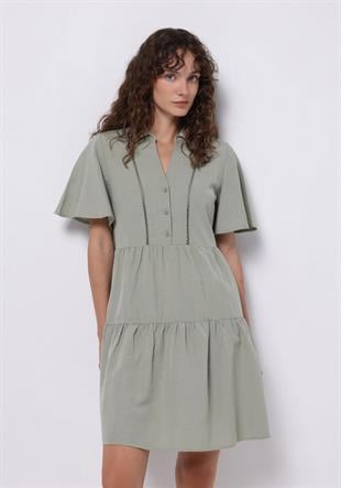 DOKUMA ÜST KADIN ELBISE Regular Fit