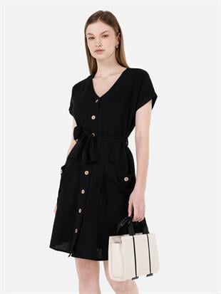 DOKUMA ÜST KADIN ELBISE Regular Fit