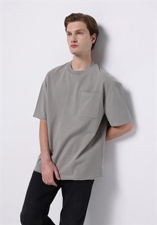 ÖRME ERKEK KISA KOL T-SHIRT Oversize Fit