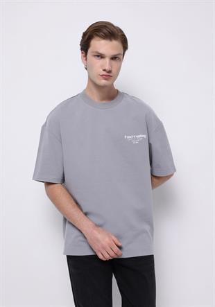 ÖRME ERKEK KISA KOL T-SHIRT Oversize Fit