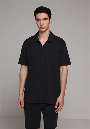 ÖRME ERKEK YAKALI KISA KOL T-SHIRT Regular Fit