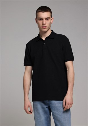 ÖRME ERKEK YAKALI KISA KOL T-SHIRT Regular Fit