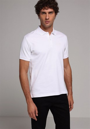 ÖRME ERKEK YAKALI KISA KOL T-SHIRT Regular Fit