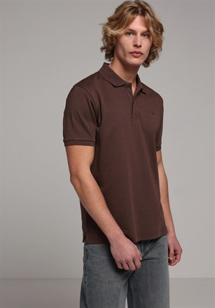 ÖRME ERKEK YAKALI KISA KOL T-SHIRT Regular Fit