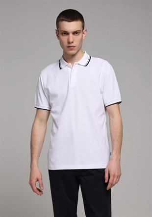 ÖRME ERKEK YAKALI KISA KOL T-SHIRT Regular Fit