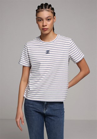 ÖRME KADIN KISA KOL T-SHIRT Regular Fit