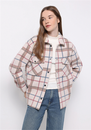 ÖRME KADIN UZUN KOL GÖMLEK Regular Fit