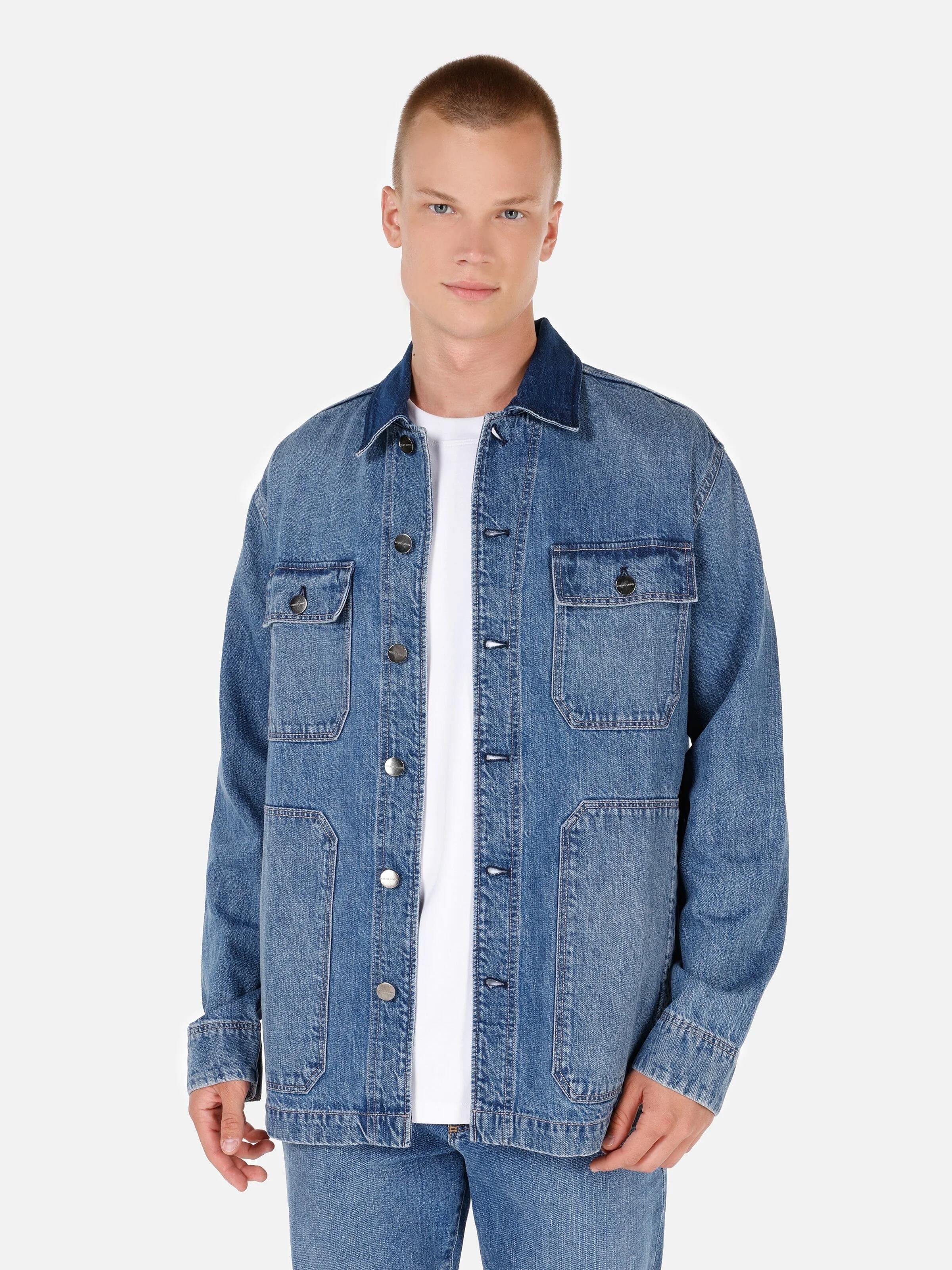 DENIM ERKEK CEKET 104 KABEL Regular Fit