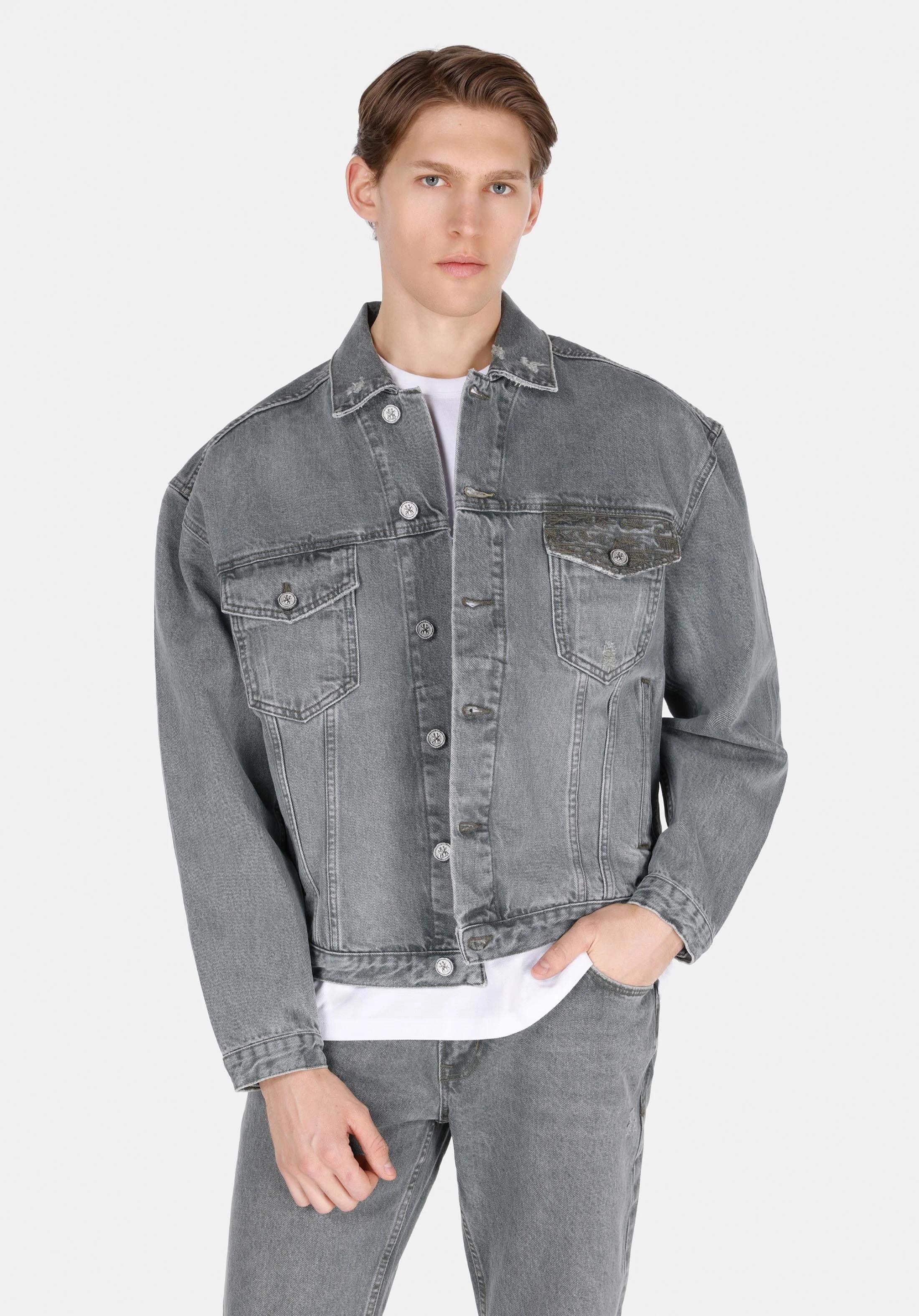 DENIM ERKEK CEKET Oversize Fit