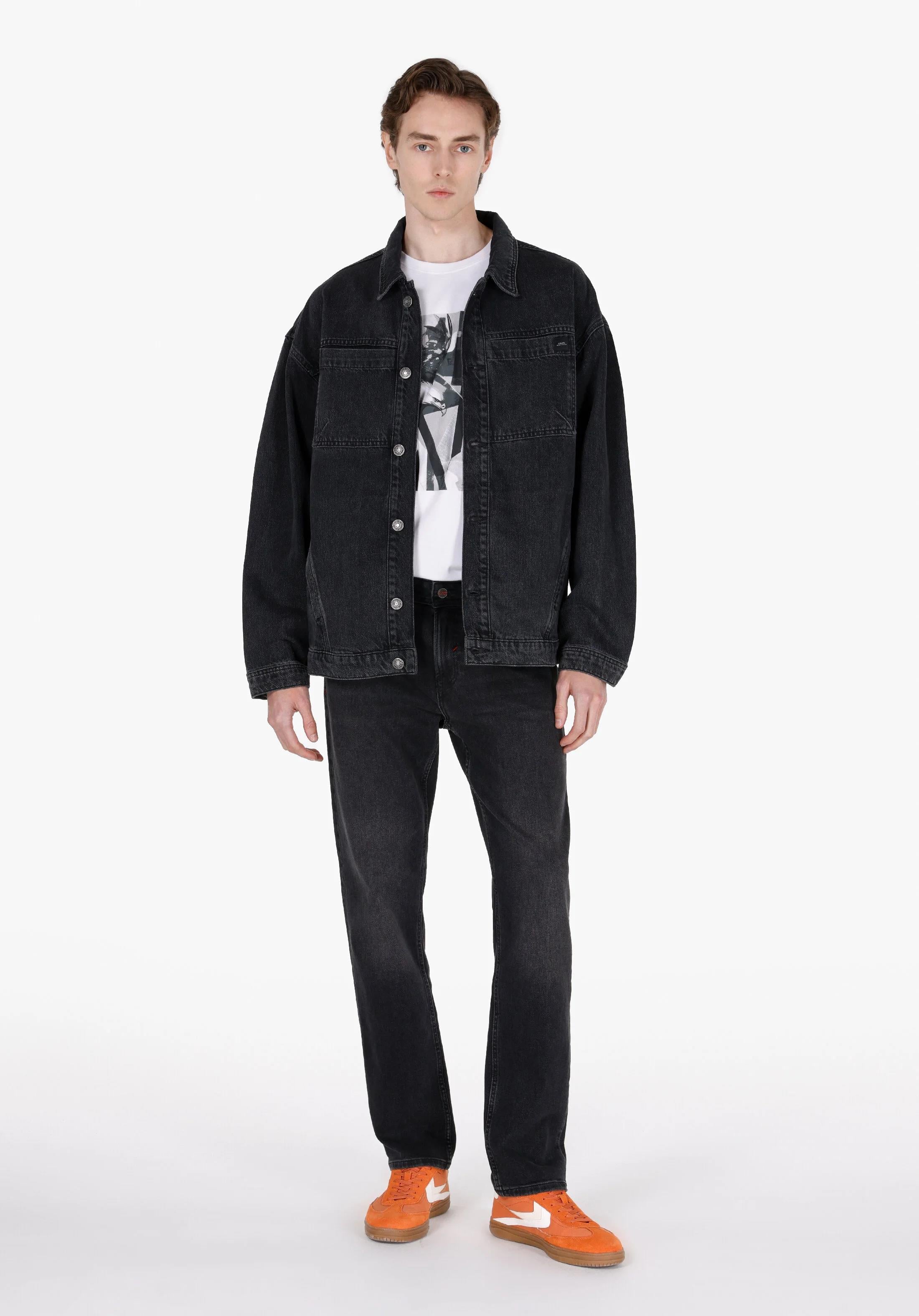 DENIM ERKEK CEKET Oversize Fit