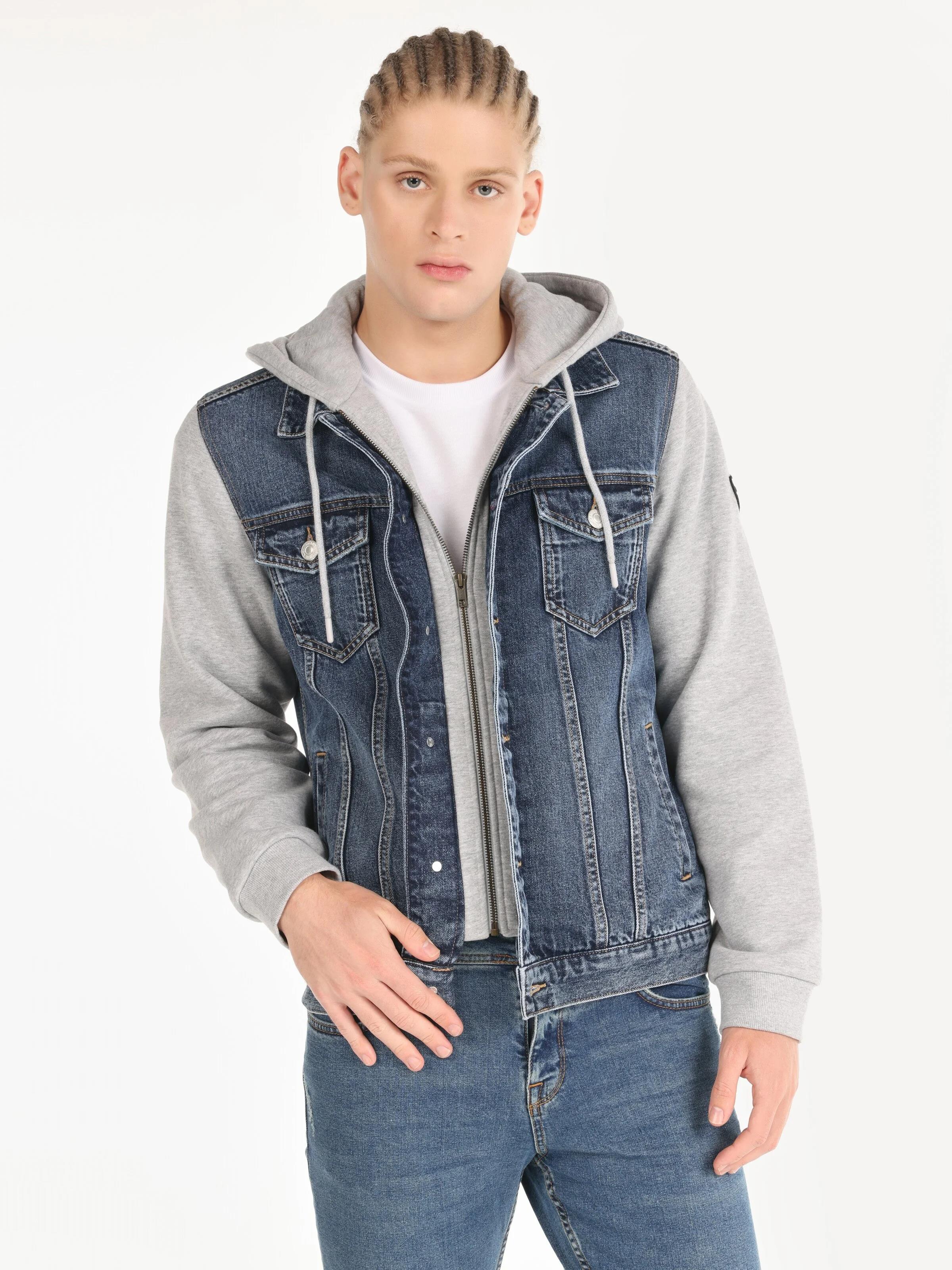 DENIM ERKEK CEKET Regular Fit