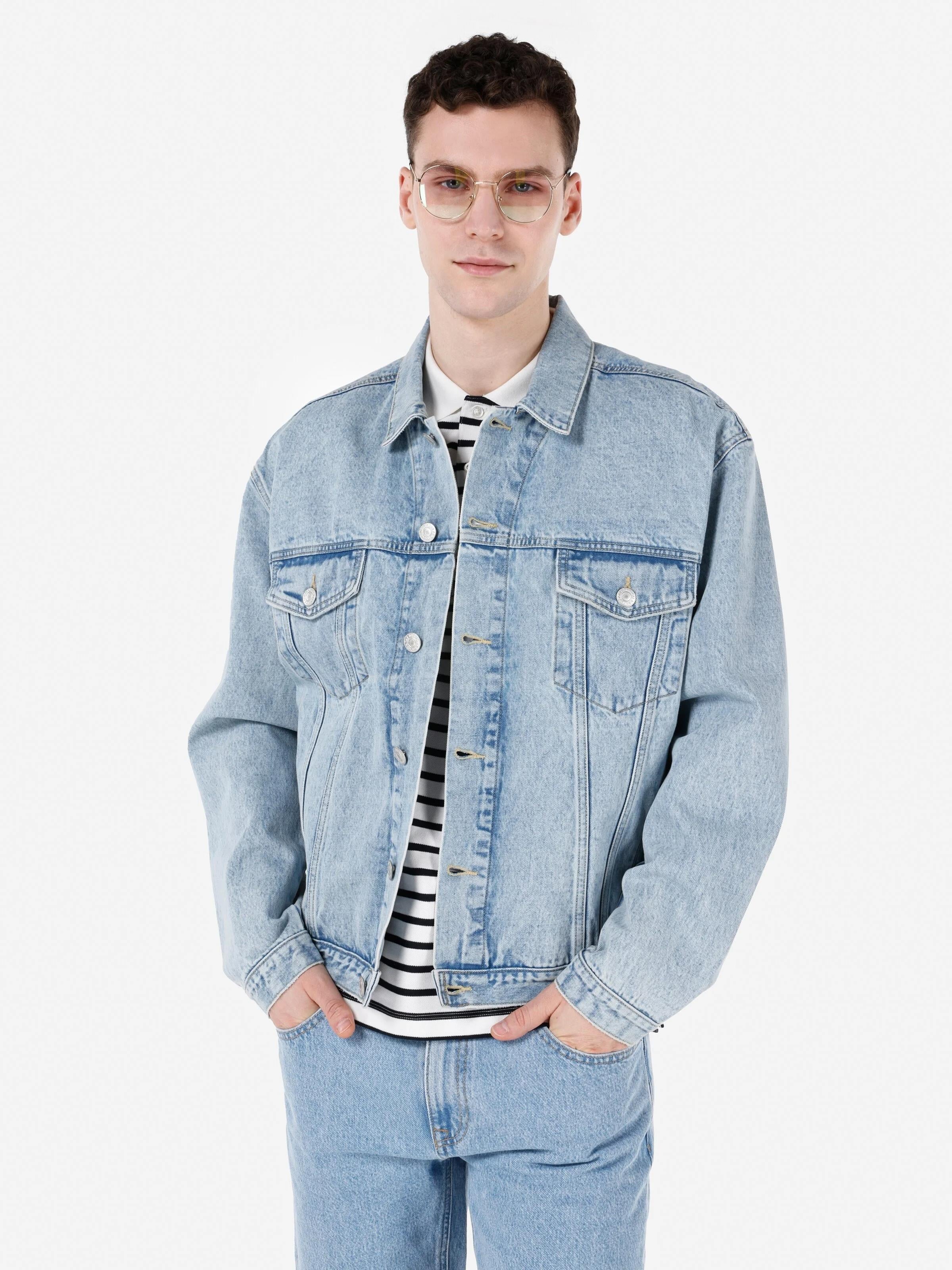 DENIM ERKEK CEKET Regular Fit