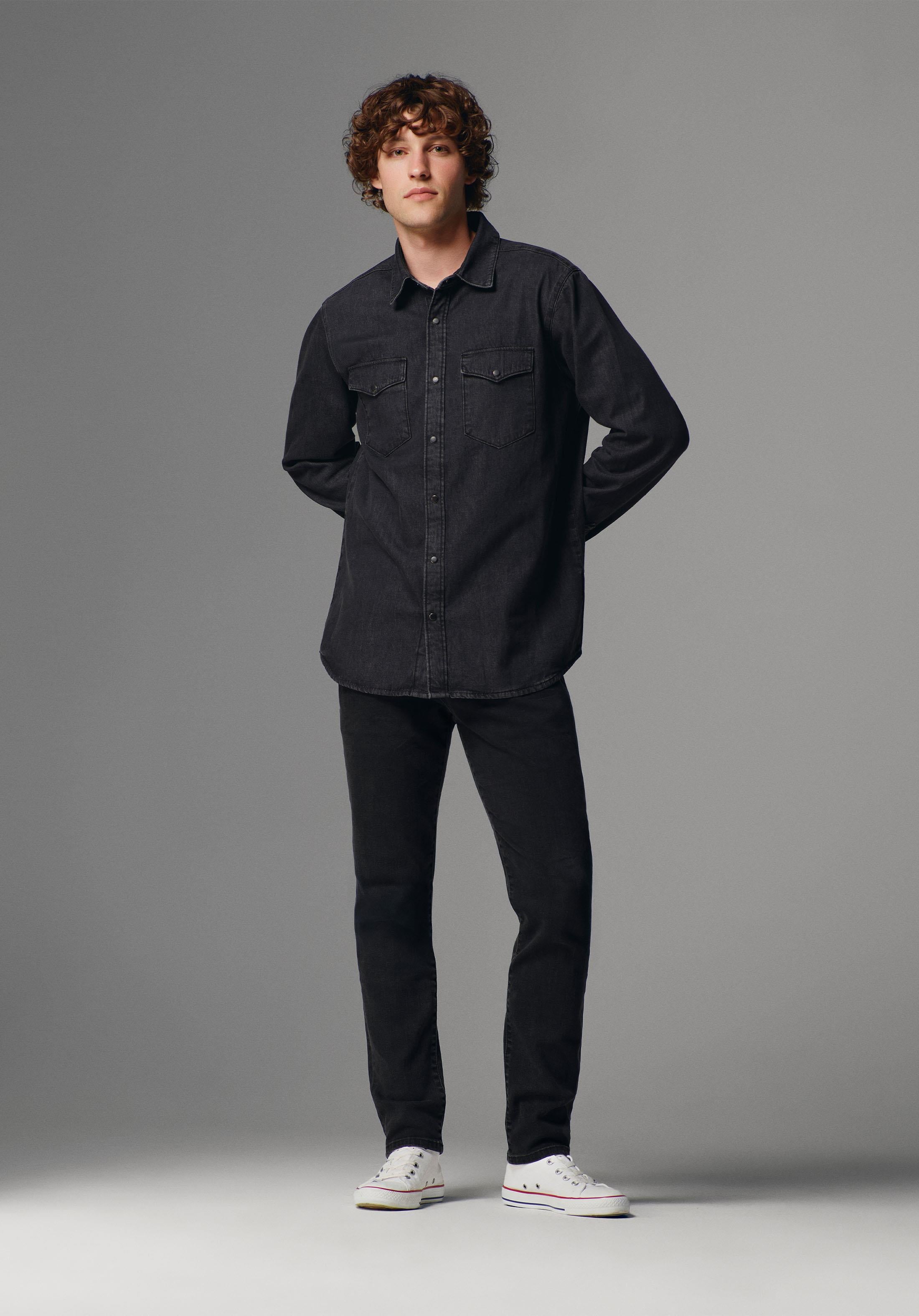 DENIM ERKEK JEAN PANTOLON 035 RYAN Yüksek Bel Dar Paça Skinny Fit