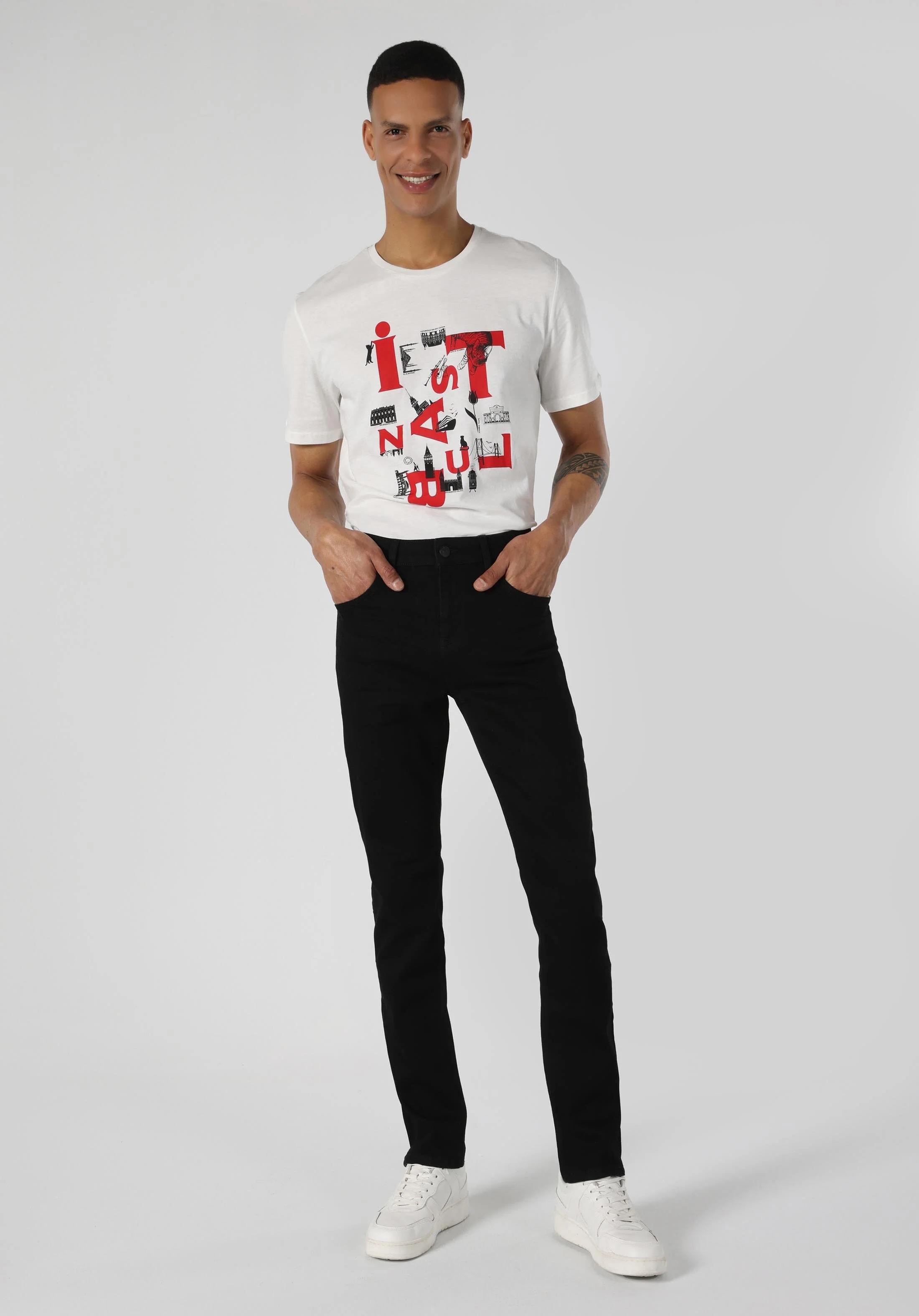 DENIM ERKEK JEAN PANTOLON 044 KARL Straight Fit