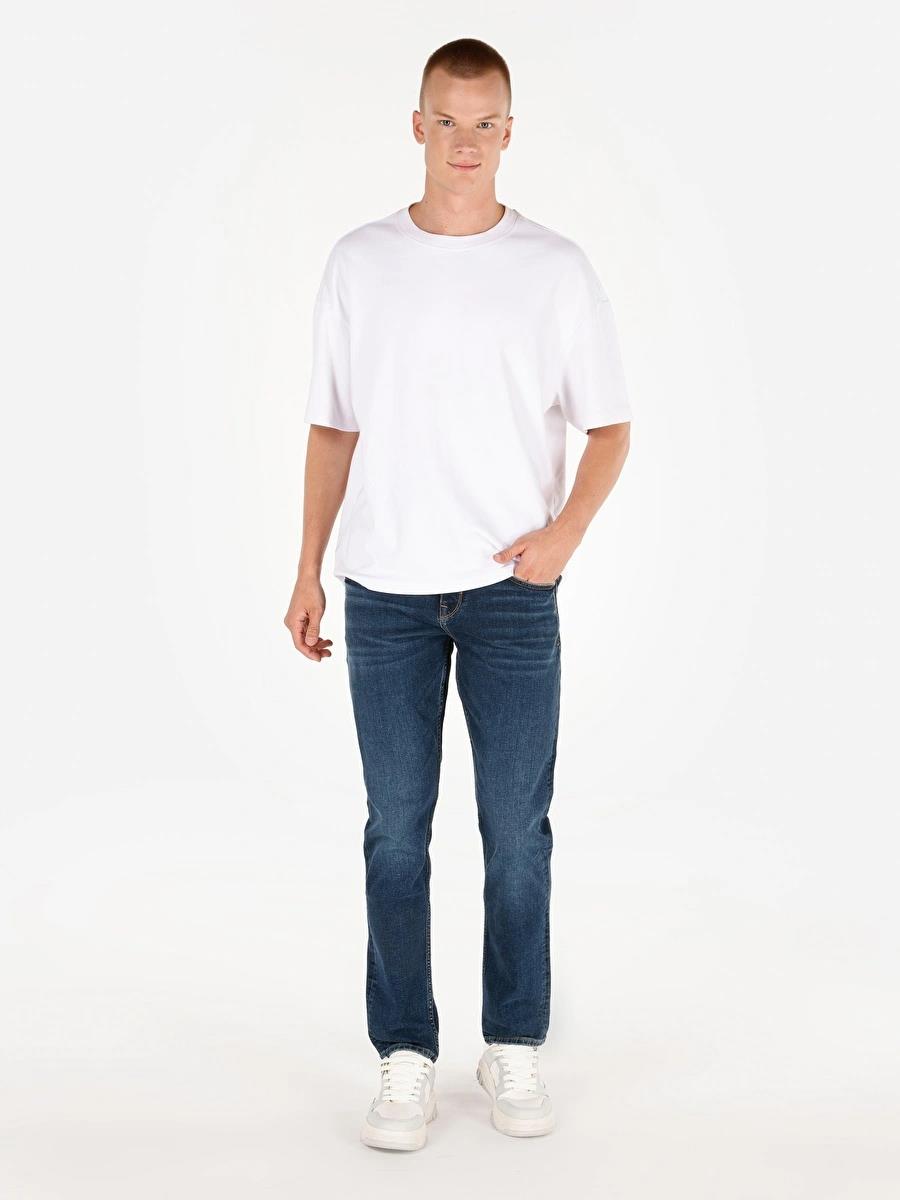 DENIM ERKEK JEAN PANTOLON 044 KARL Straight Fit