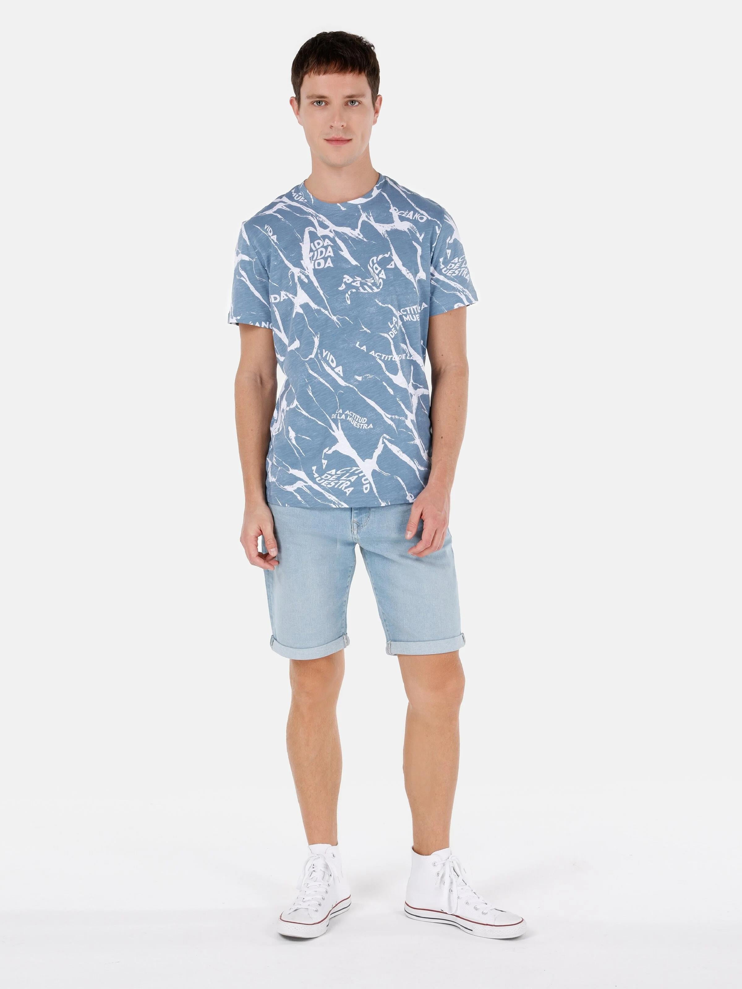 DENIM ERKEK ŞORT Slim Fit