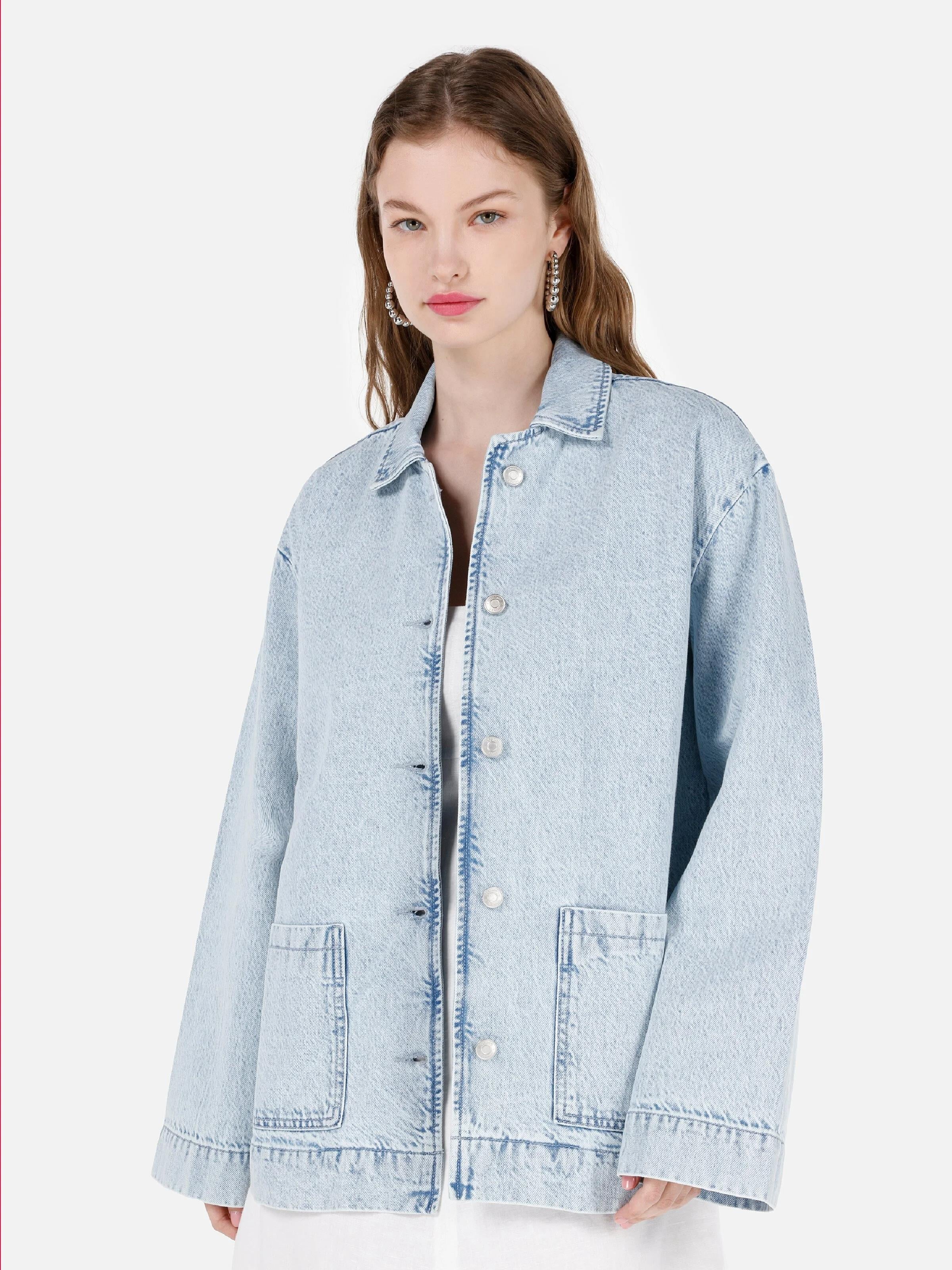 DENIM KADIN CEKET Regular Fit