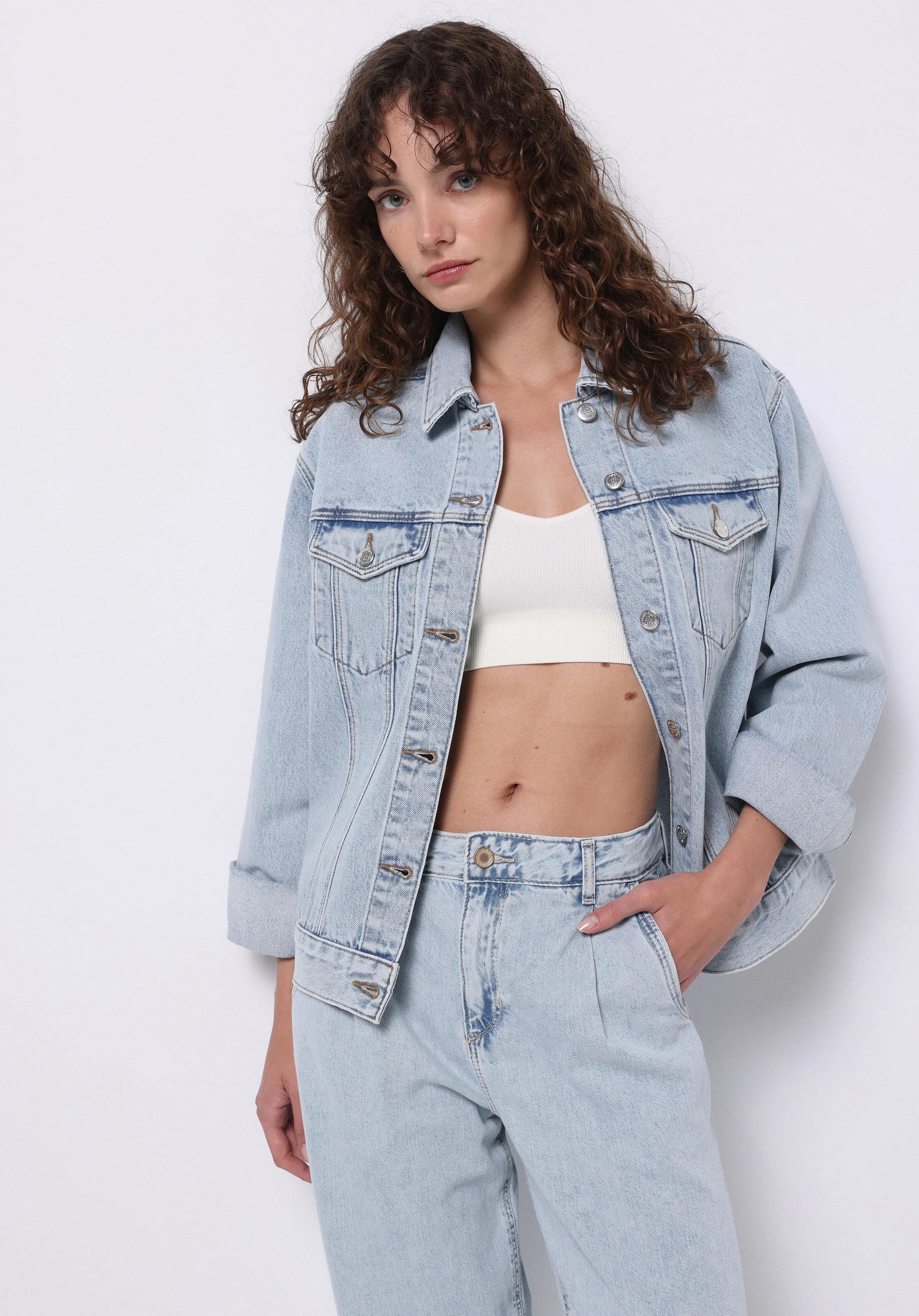 DENIM KADIN CEKET Regular Fit