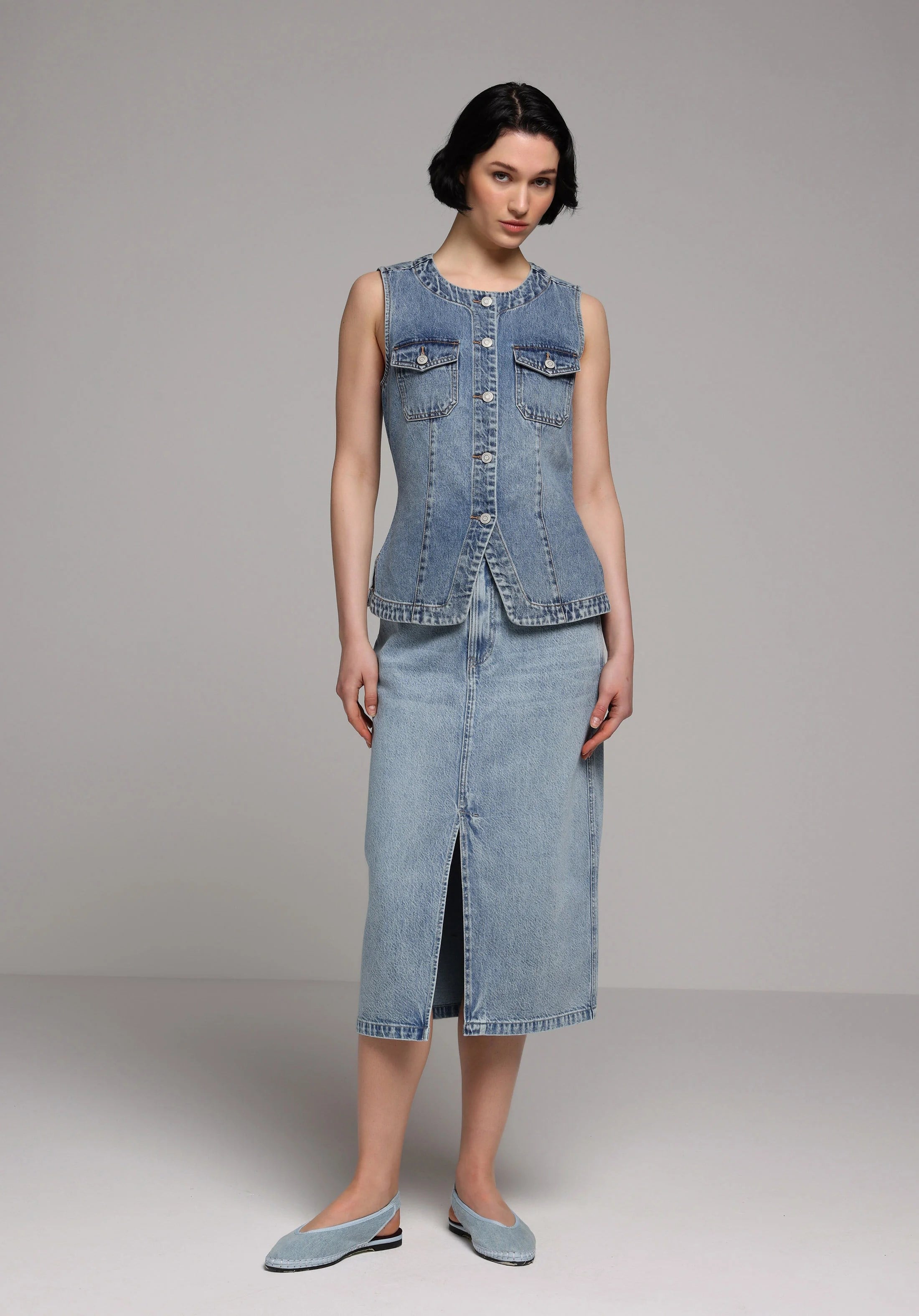 DENIM KADIN ETEK Regular Fit