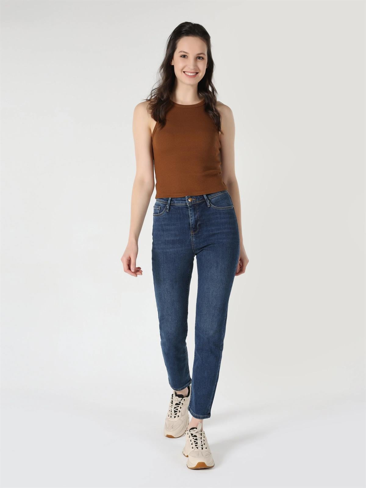DENIM KADIN JEAN PANTOLON 703 CARLA Slim Fit