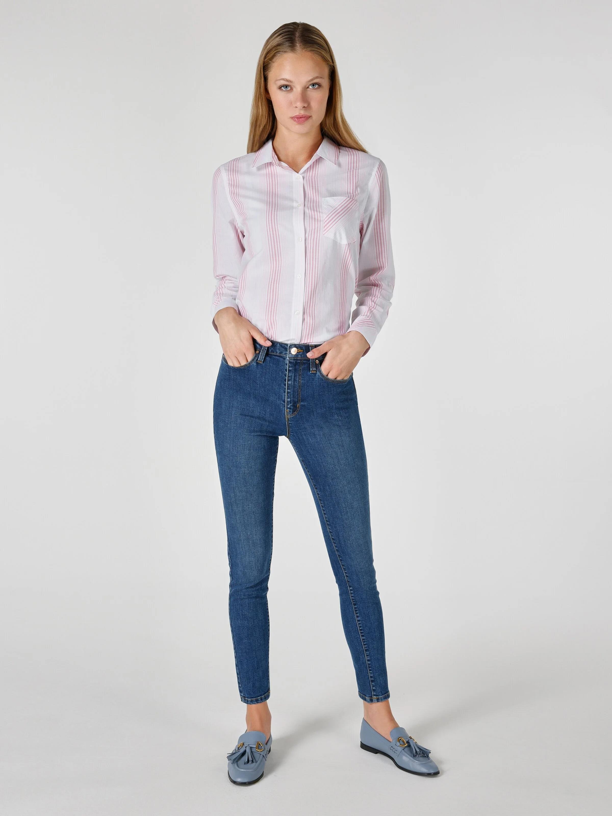 DENIM KADIN JEAN PANTOLON 759 LARA Super Slim Fit