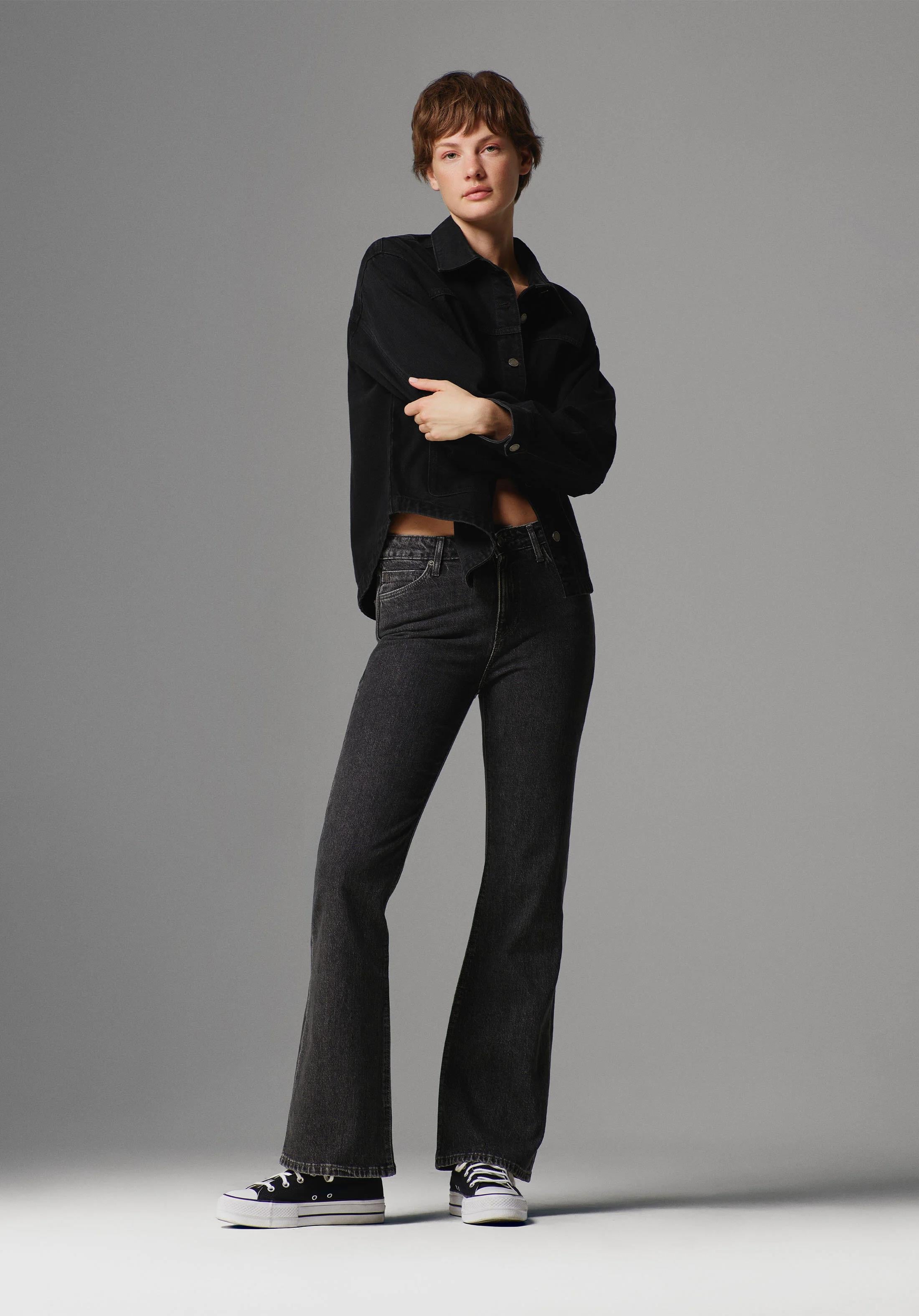 DENIM KADIN JEAN PANTOLON 791 MONICA Orta Bel Boru Paça Regular Fit