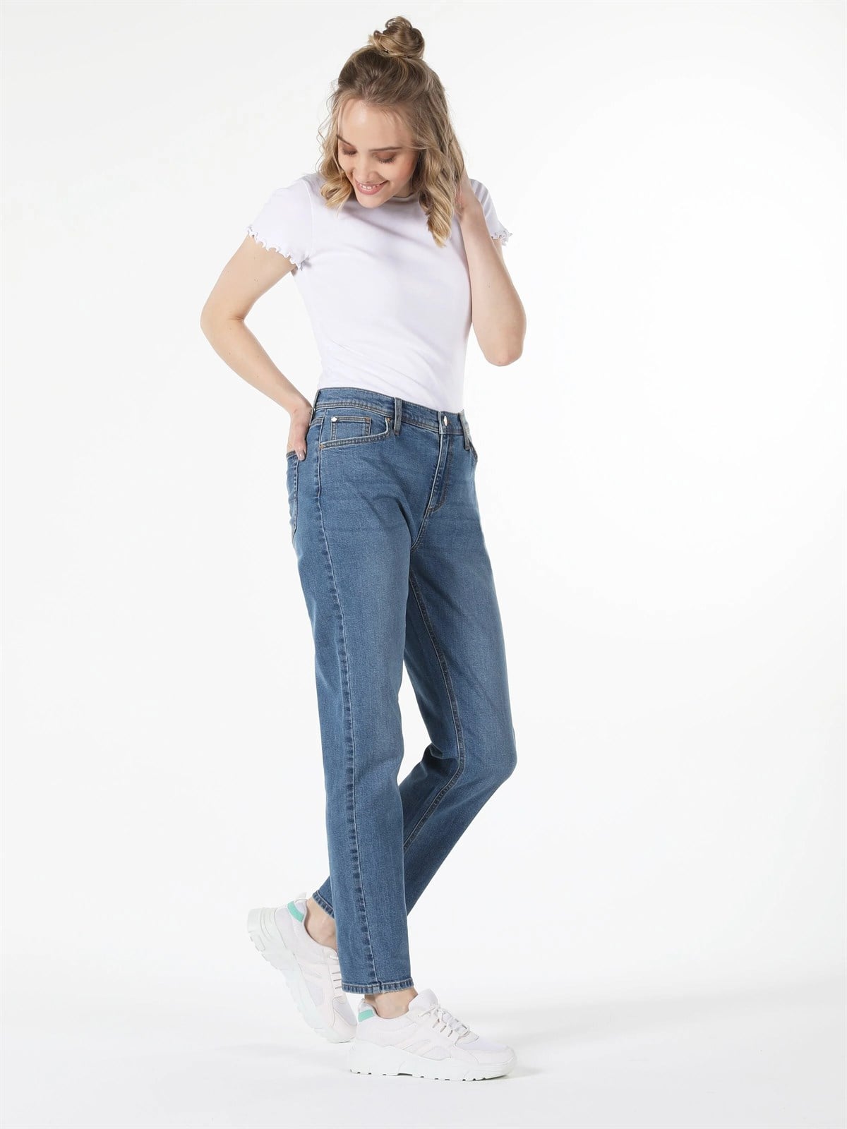 DENIM KADIN JEAN PANTOLON 893 JULIA Boyfriend Fit