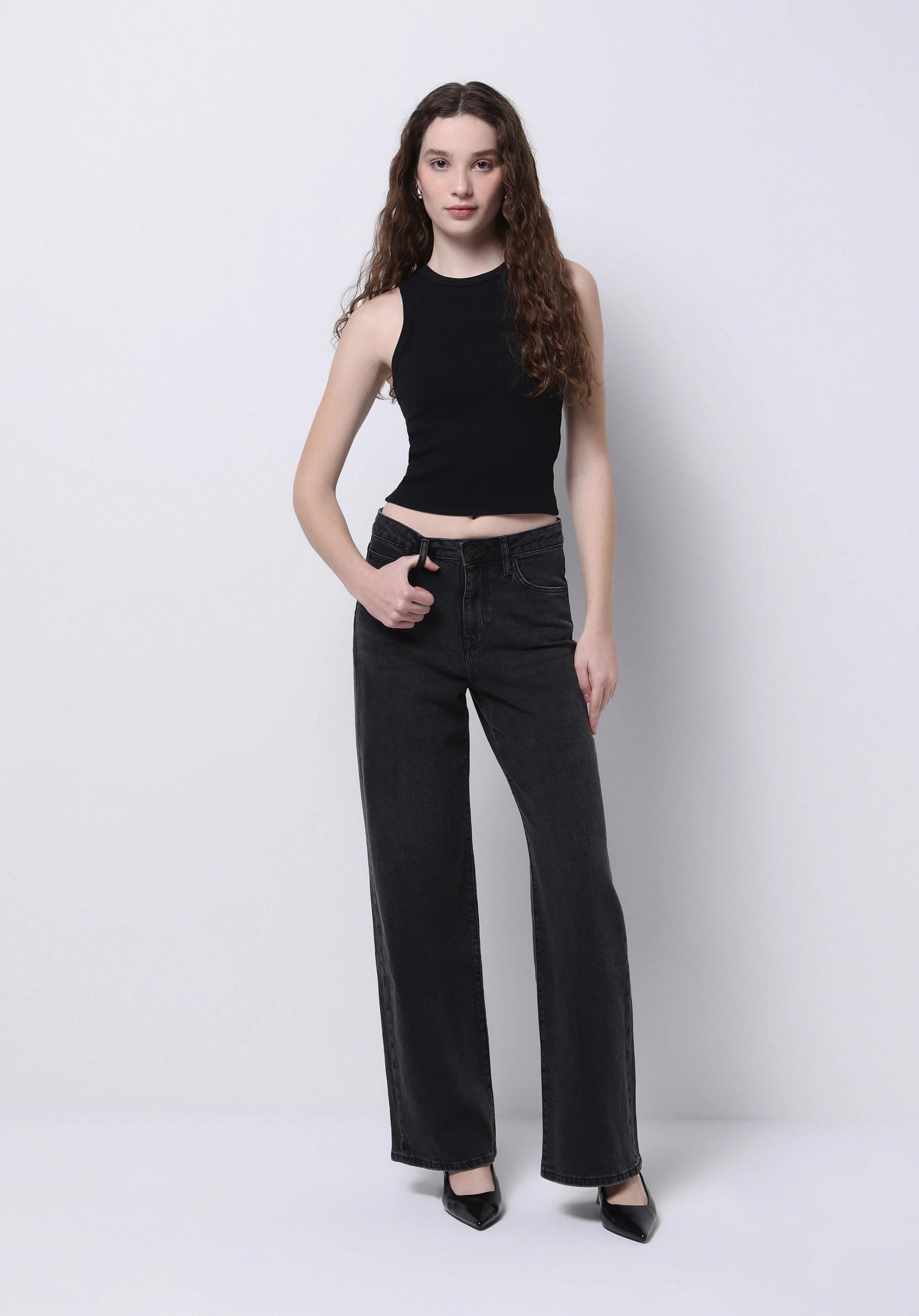 DENIM KADIN JEAN PANTOLON 970 BERRY Regular Fit