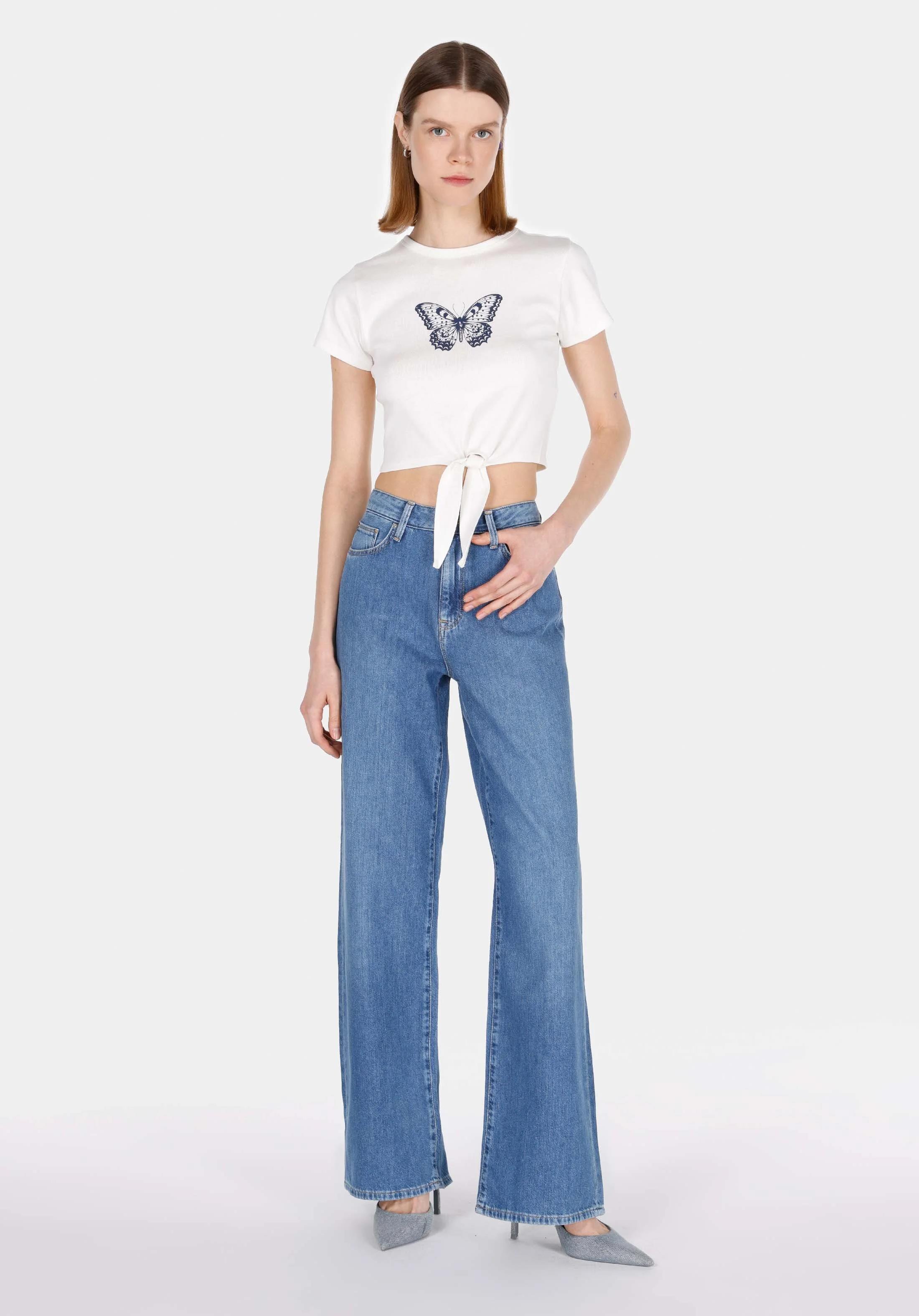 DENIM KADIN JEAN PANTOLON 970 BERRY Regular Fit