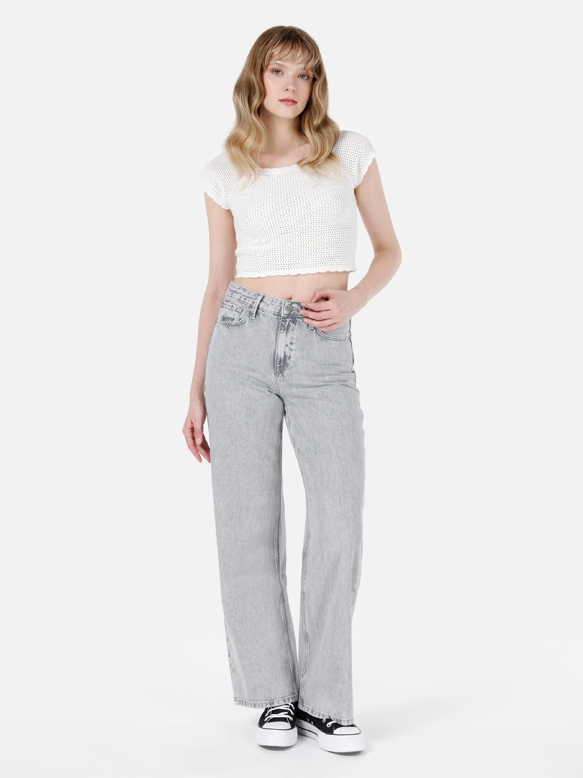 DENIM KADIN JEAN PANTOLON 970 BERRY Regular Fit