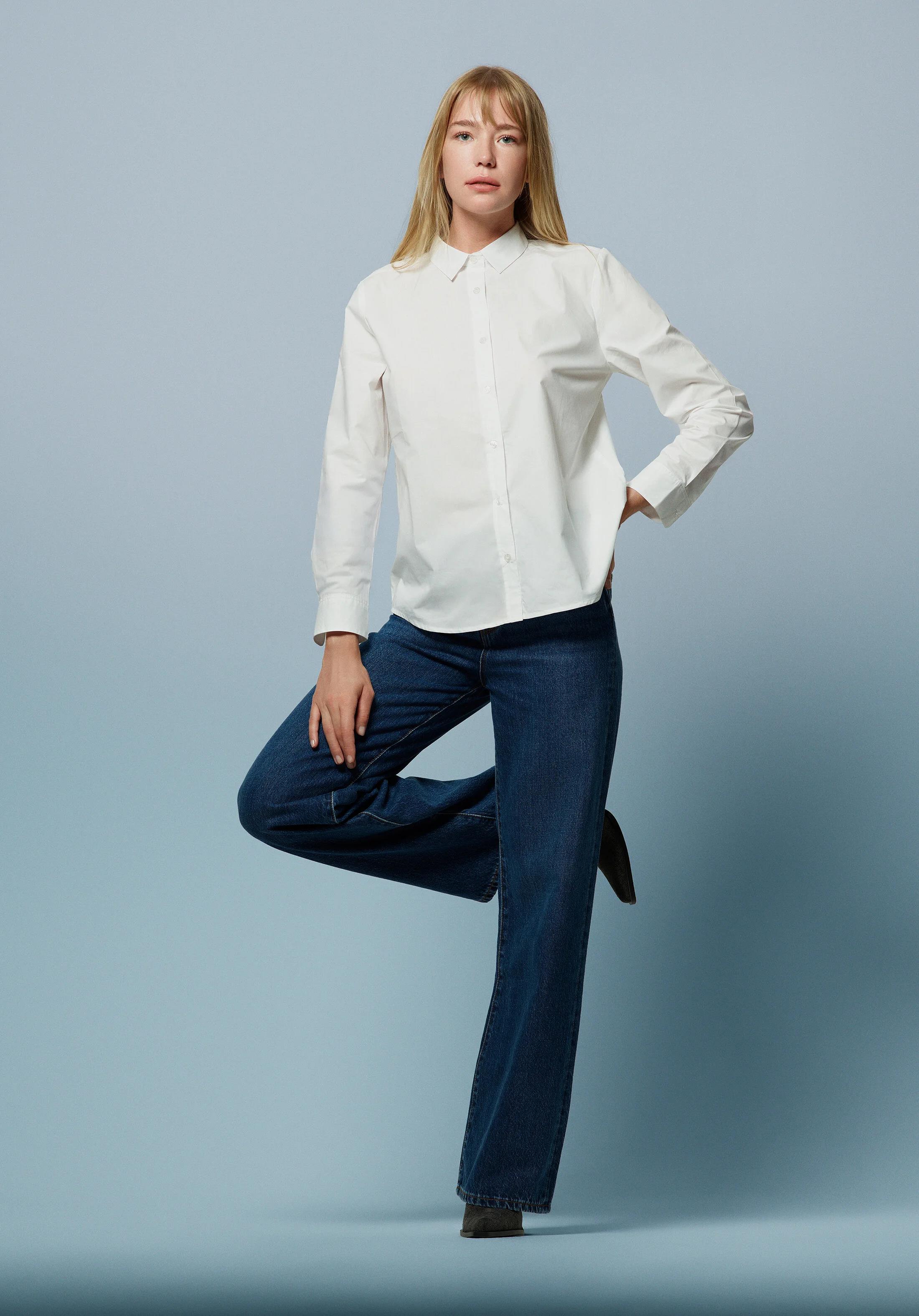 DENIM KADIN JEAN PANTOLON 970 BERRY Yüksek Bel Düz Paça Regular Fit