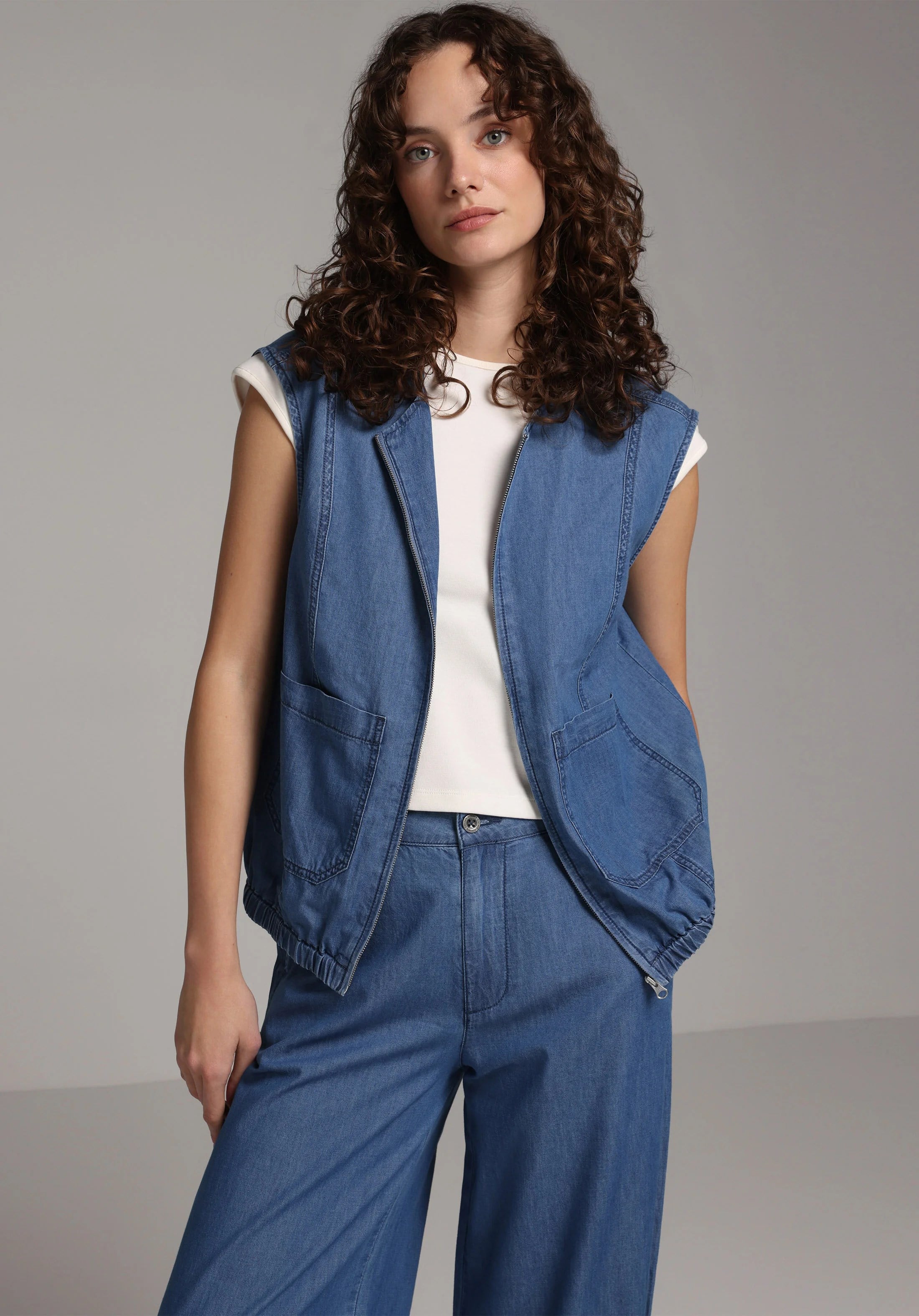 DENIM KADIN YELEK Regular Fit