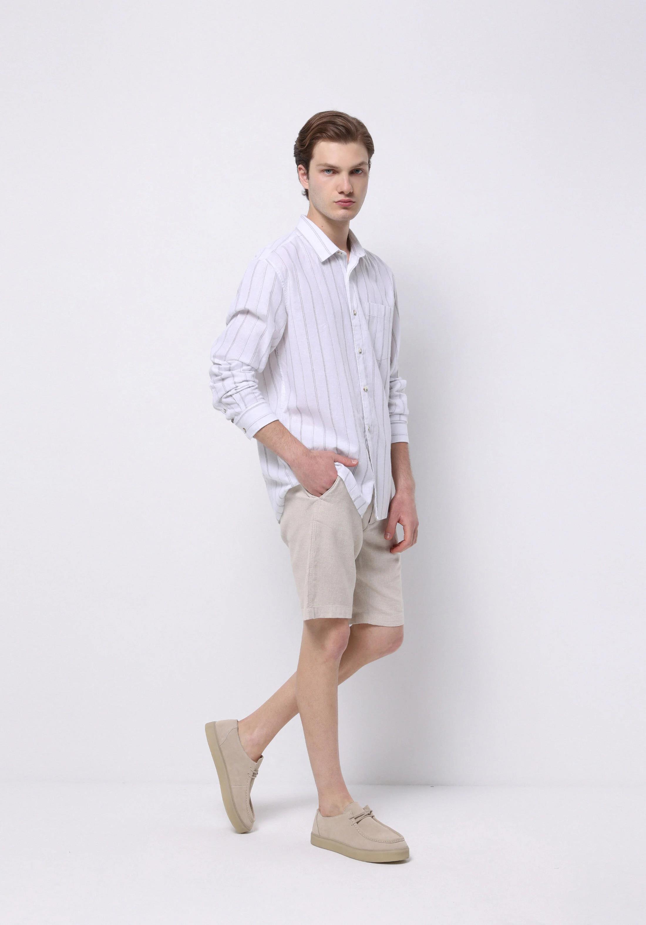 DOKUMA ALT ERKEK ŞORT Regular Fit