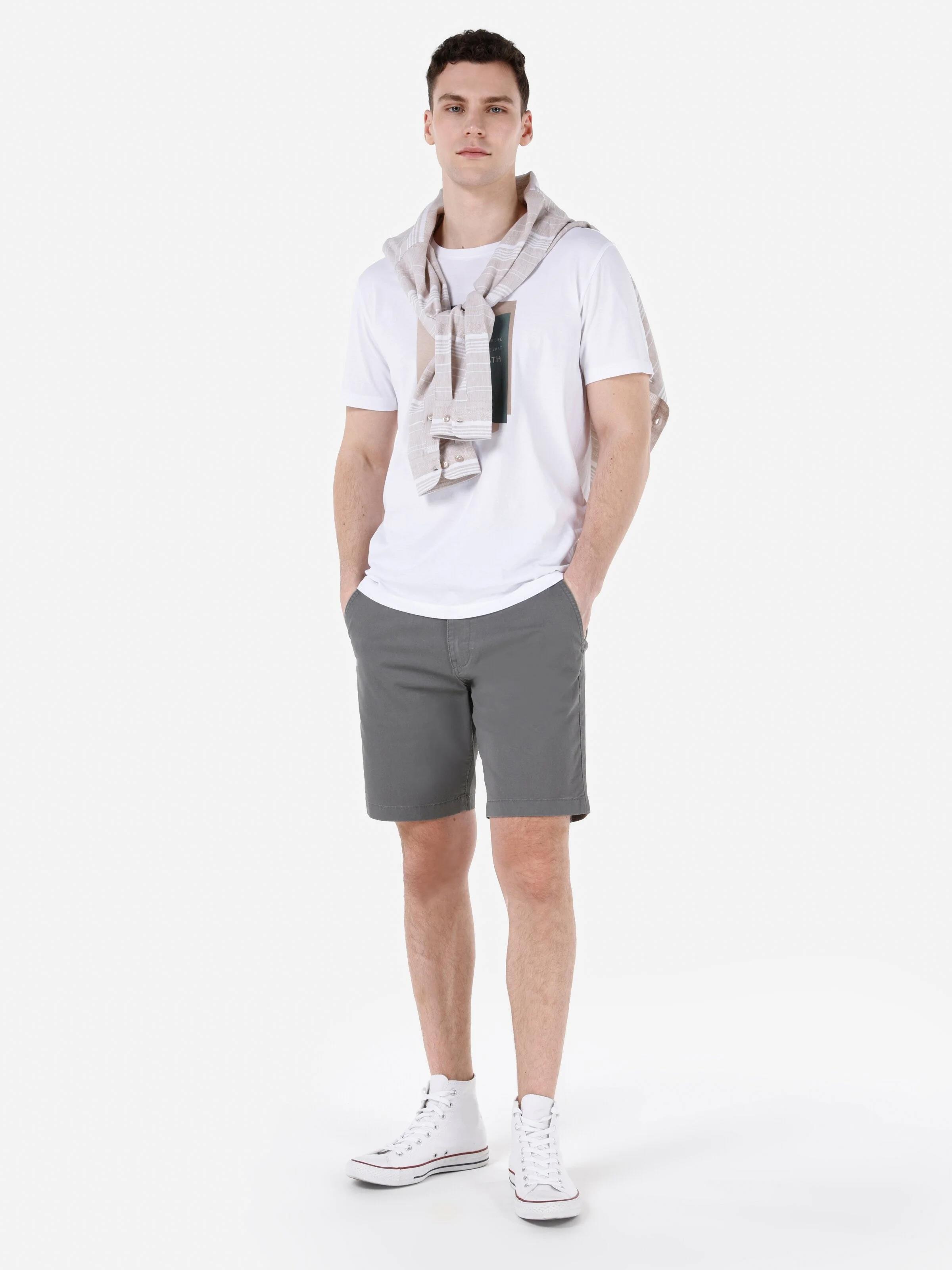 DOKUMA ALT ERKEK ŞORT Regular Fit