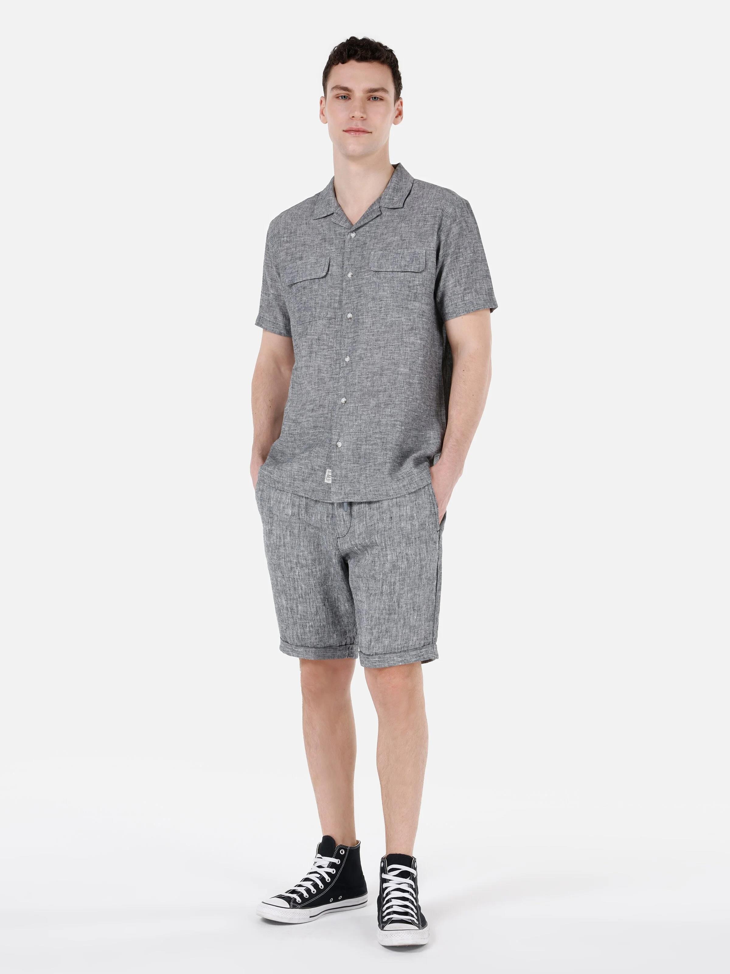 DOKUMA ALT ERKEK ŞORT Regular Fit