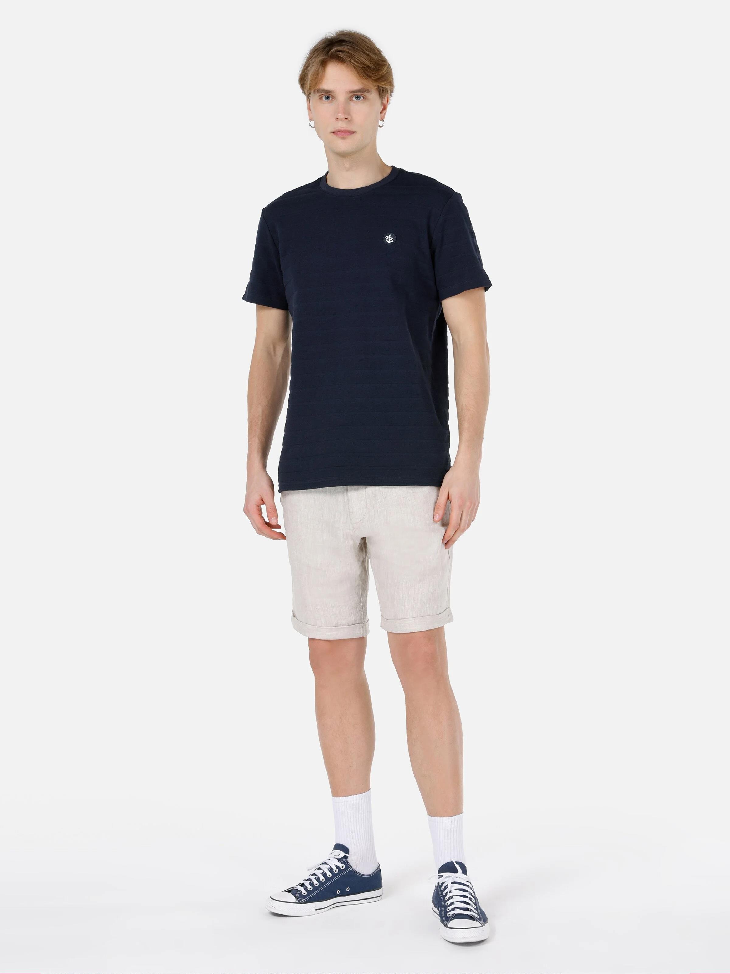 DOKUMA ALT ERKEK ŞORT Regular Fit