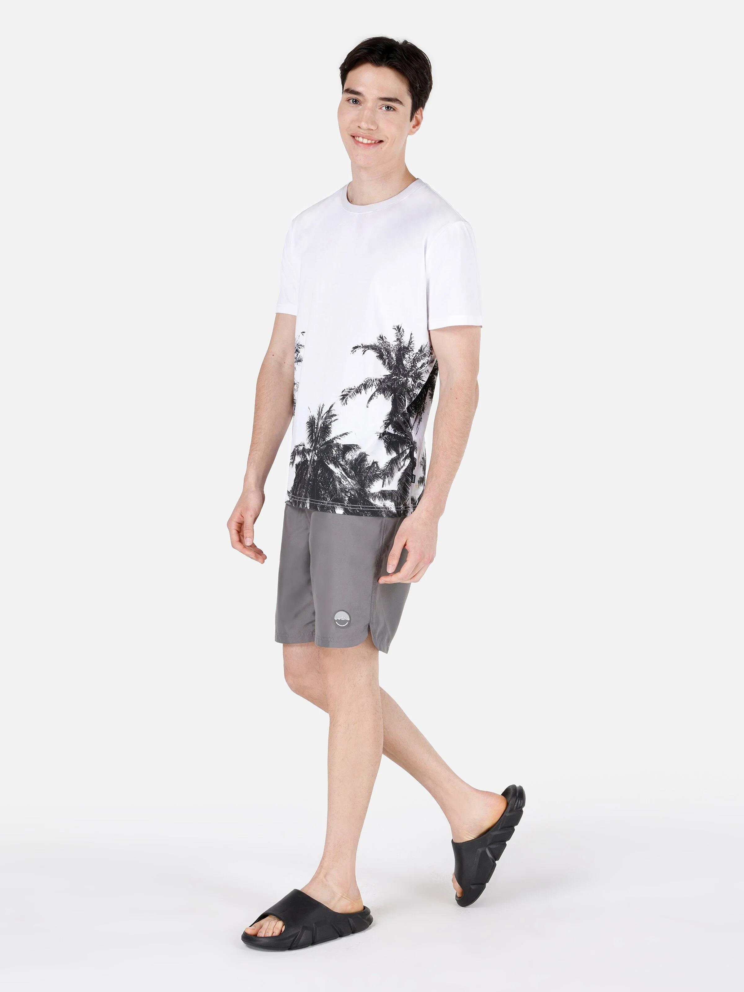 DOKUMA ALT ERKEK YÜZME ŞORT Slim Fit