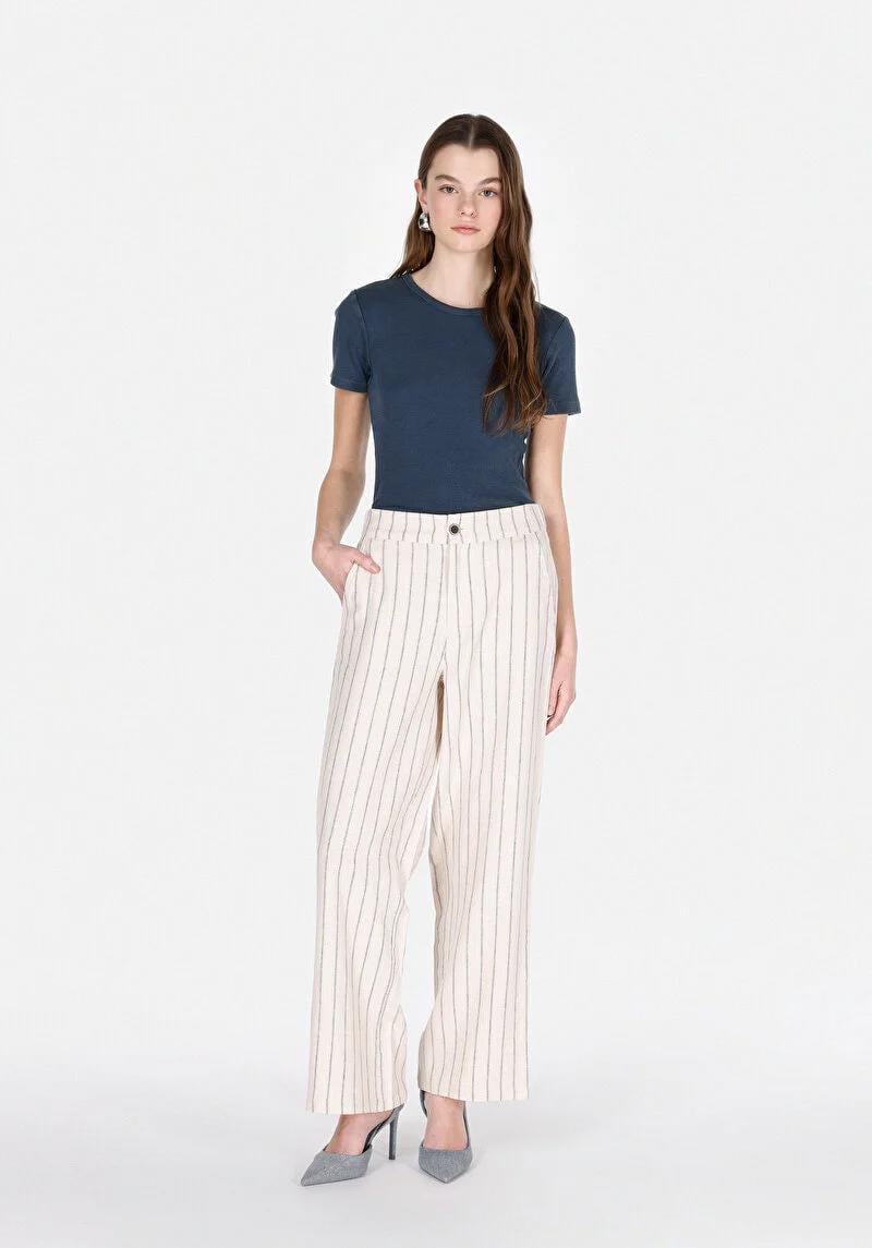 DOKUMA ALT KADIN PANTOLON Regular Fit